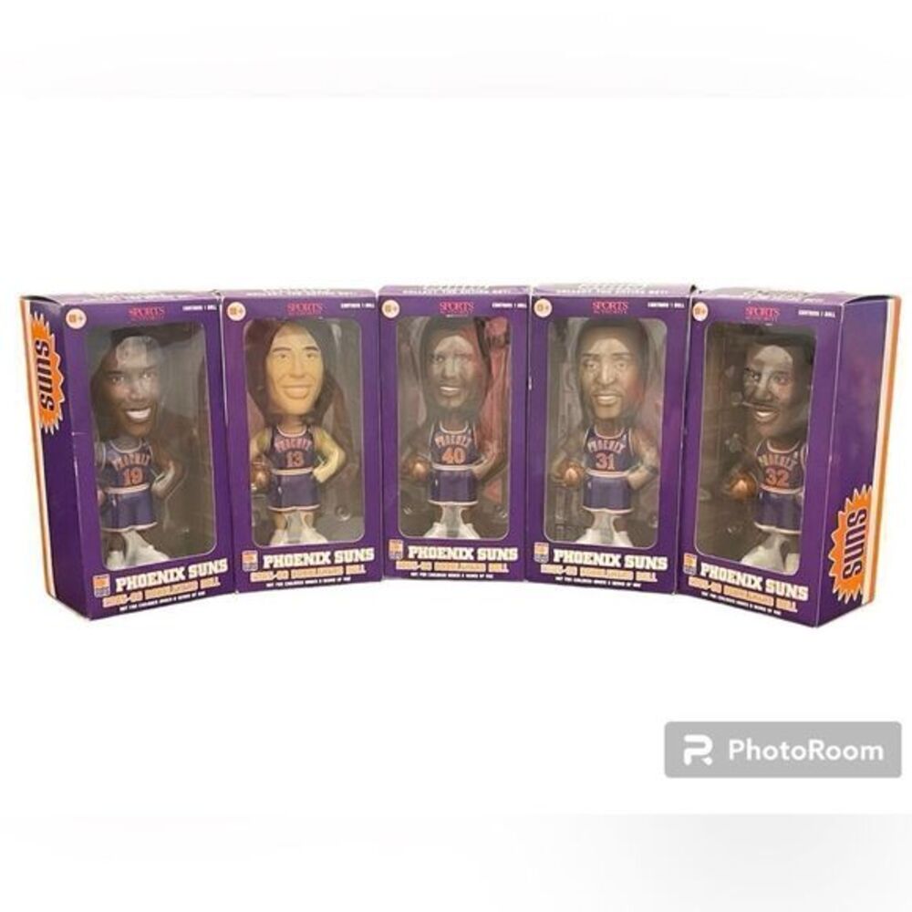 Phoenix Suns Bobblehead Marion, Thomas, Stoudemire, Bell, and Nash *Choose 1*